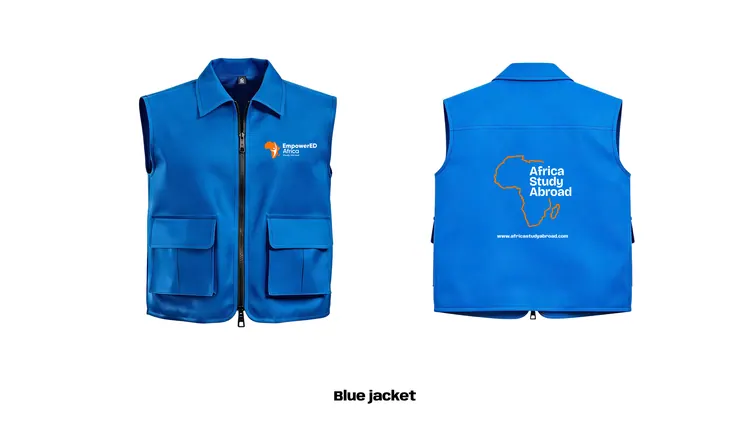 EmpowerED branded jacket mockup