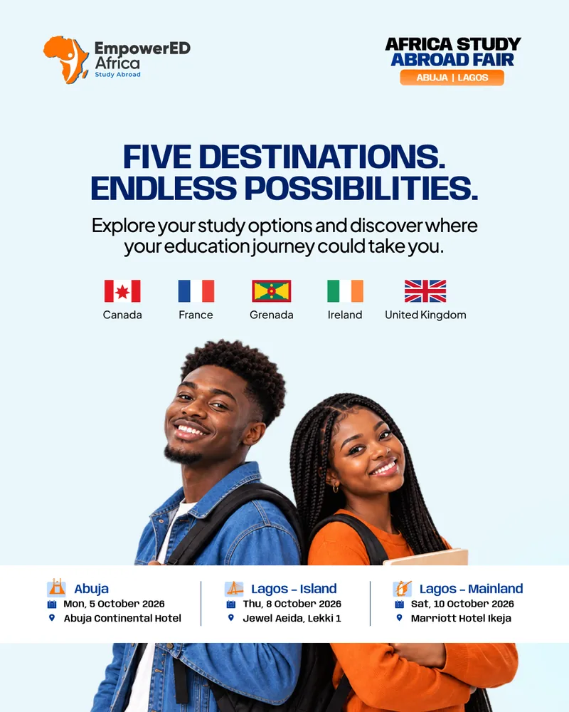 EmpowerED Africa five study destinations campaign
