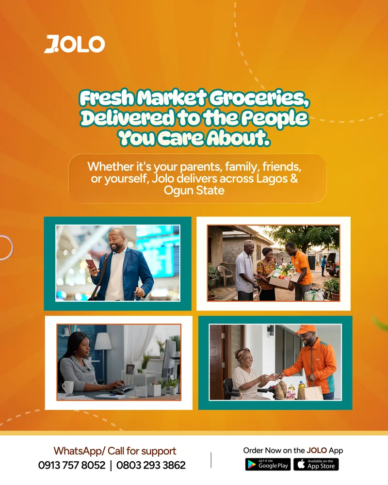 JOLO market grocery delivery campaign