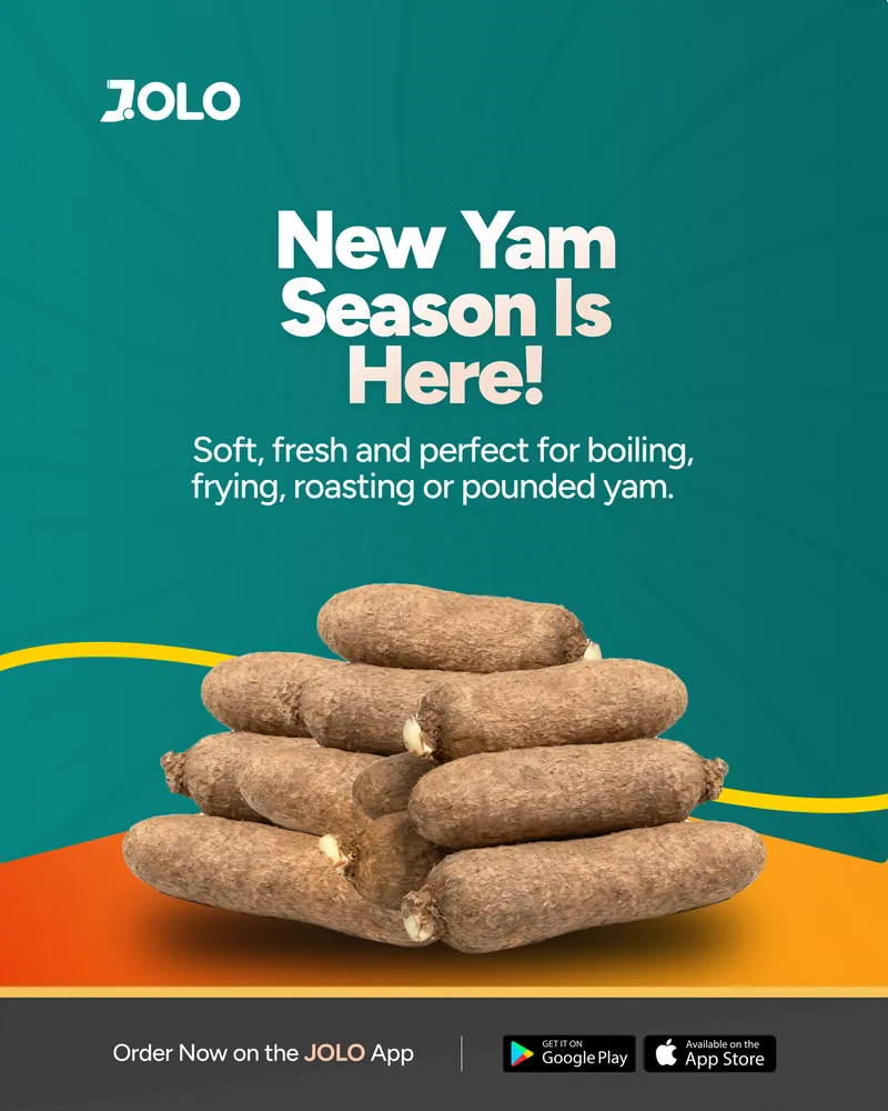 JOLO New Yam Season campaign in green