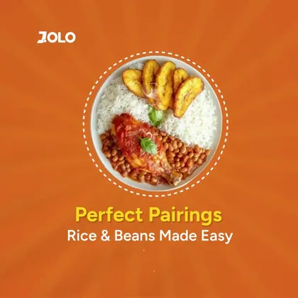 JOLO animated food campaign showing meal combinations and grocery shopping
