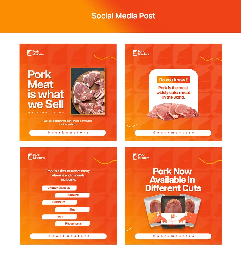 Pork Masters social campaign applications