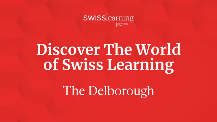 Swiss Learning Discover the World event screen artwork for The Delborough